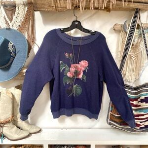 HP WILDFOX rose 🌹 sweatshirt w country southwestern cottagecore vibe